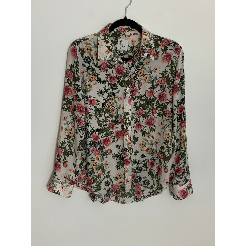 The Shirt Floral Blouse size large - Picture 3 of 9
